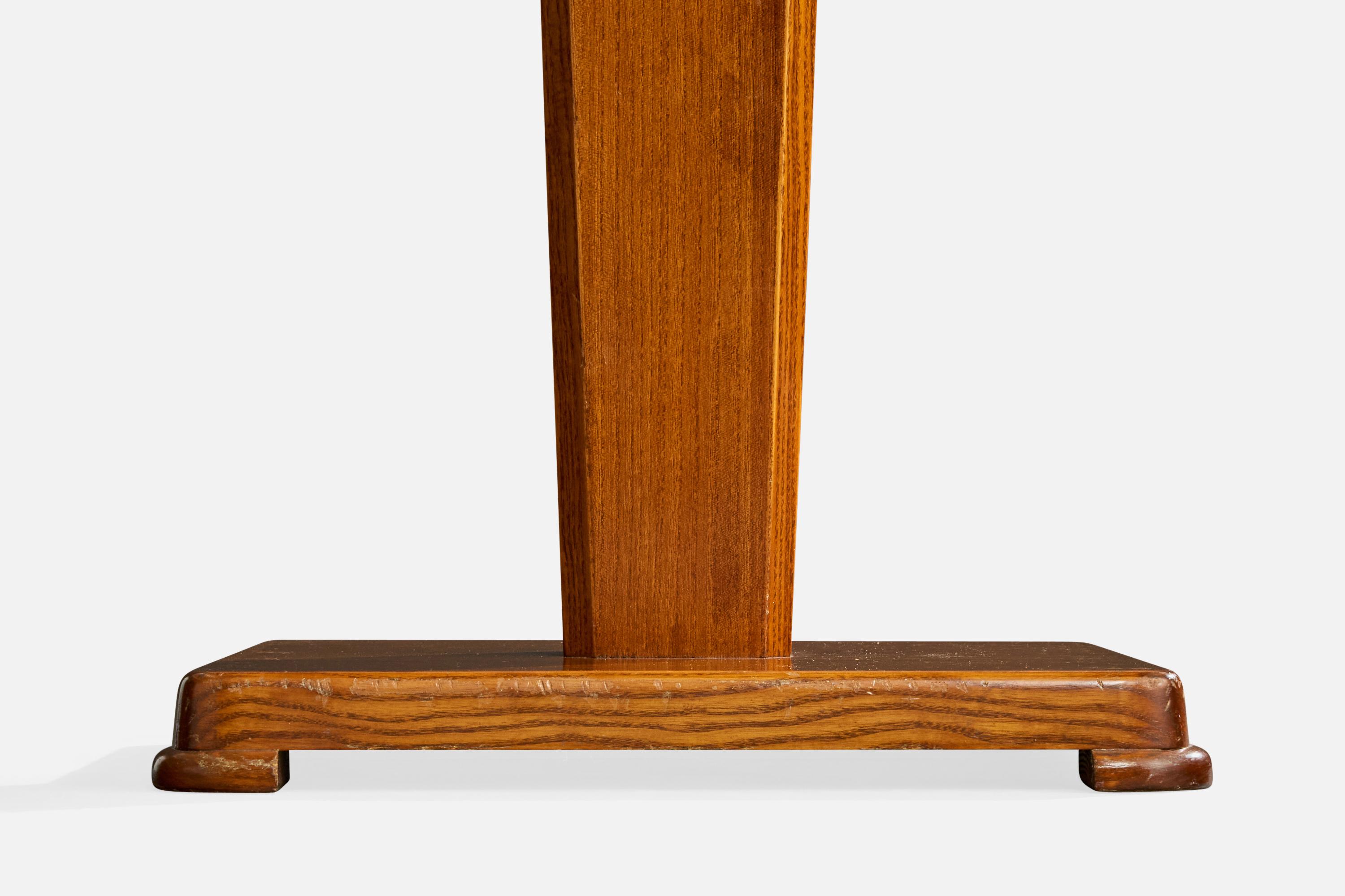 Swedish Designer, Side Table, Oak, Sweden, 1940s en vente 2