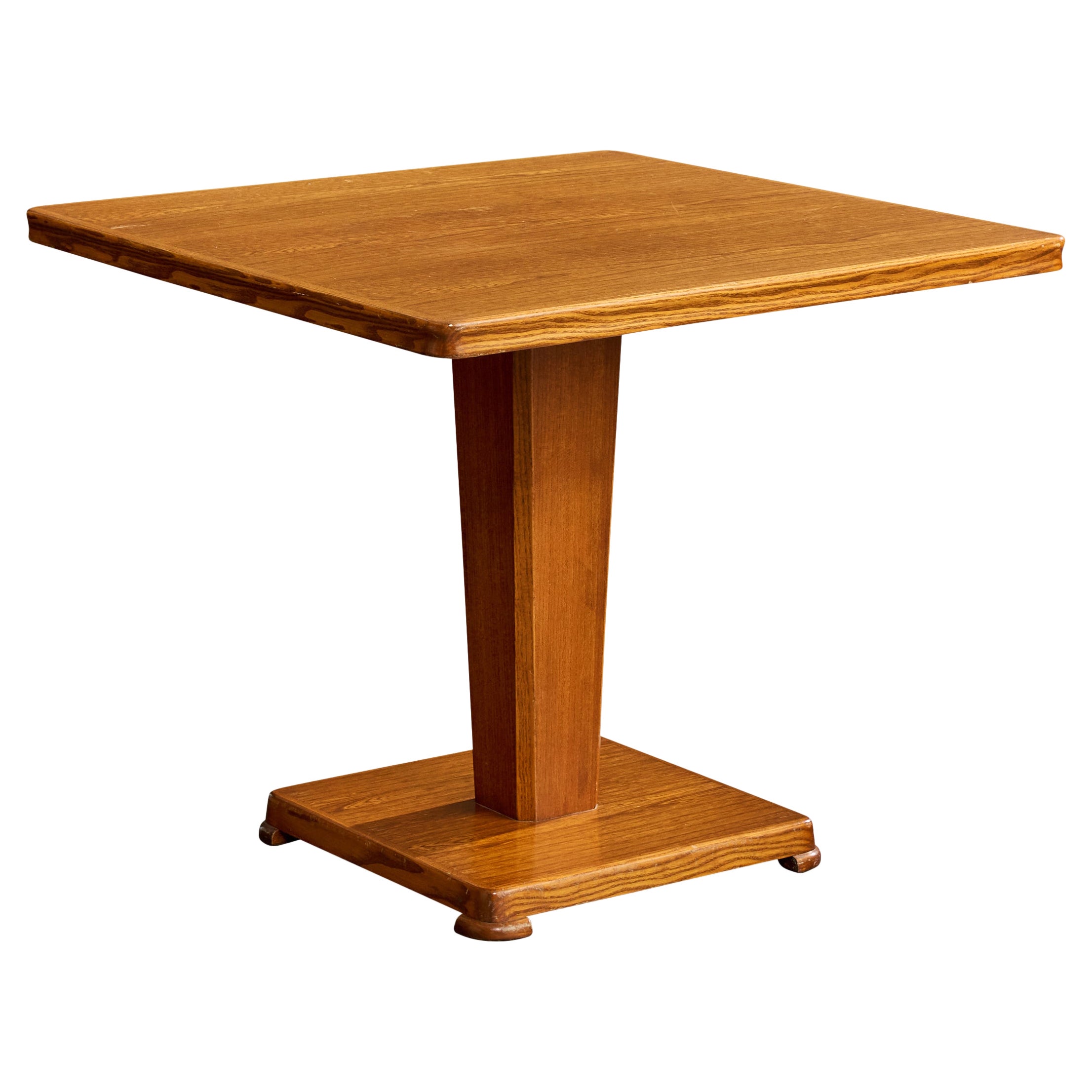 Swedish Designer, Side Table, Oak, Sweden, 1940s