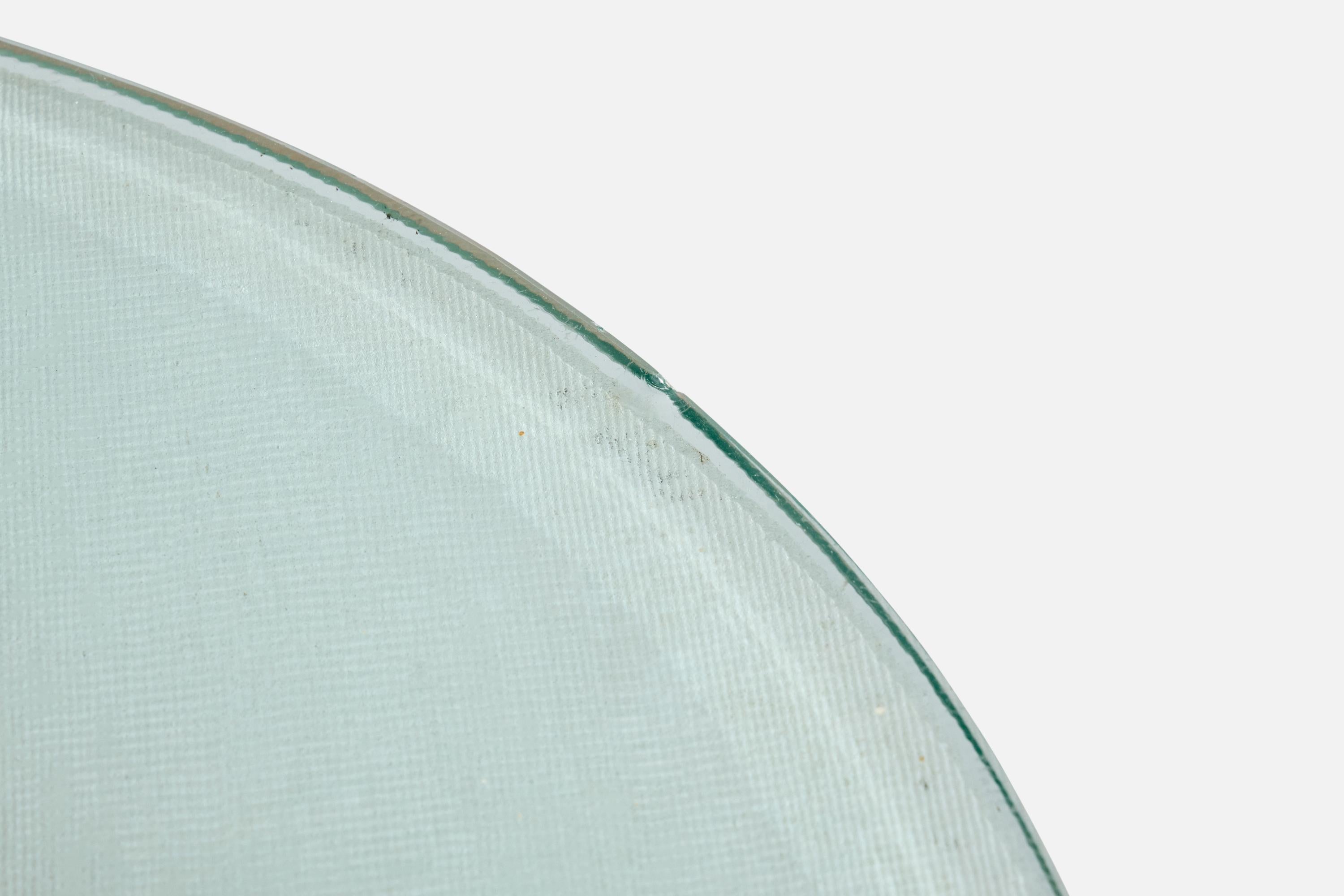 Swedish Designer, Side Table, Pine, Glass, Sweden, 1930s For Sale 2