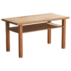 Swedish Designer, Side Table, Pine, Sweden, 1940s
