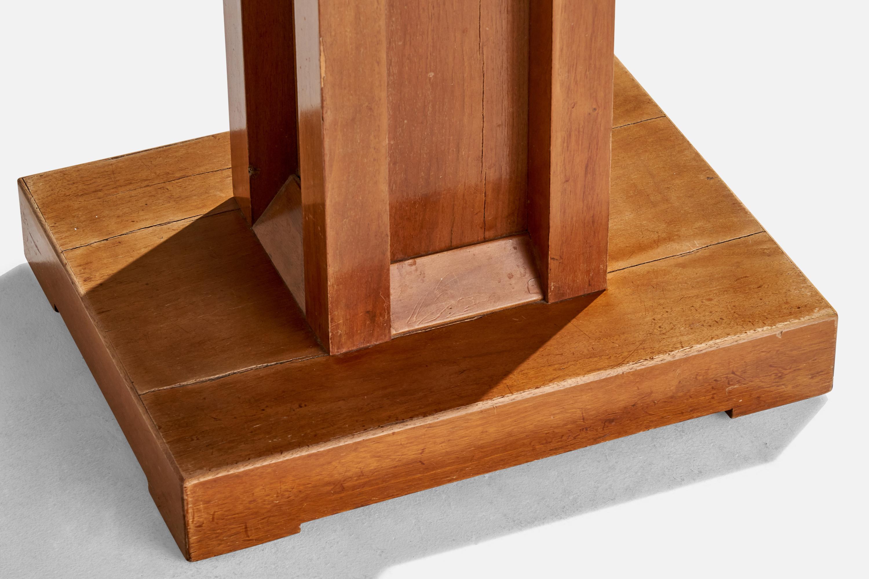 Schwedischer Designer, Beistelltisch, Holz, Schweden, 1920er Jahre (Frühes 20. Jahrhundert) im Angebot