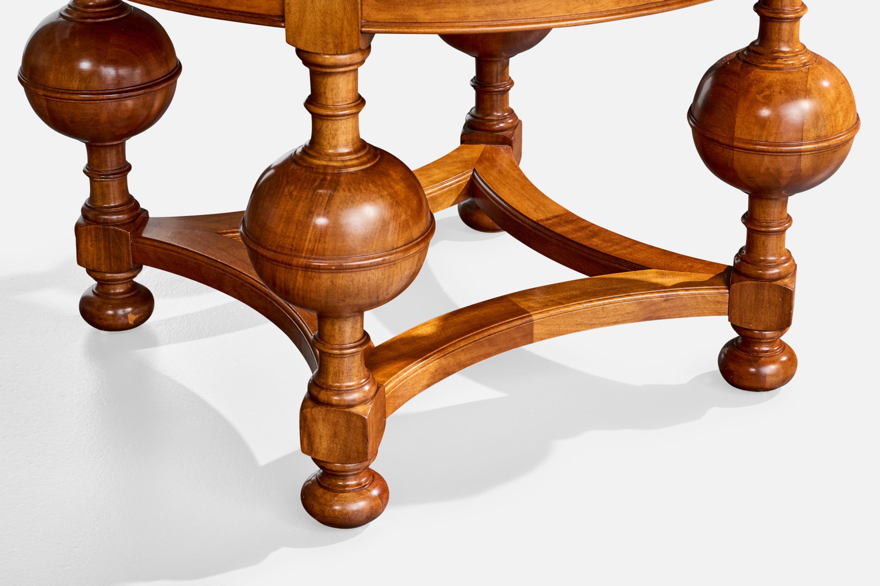 Swedish Designer, Side Table, Wood, Sweden, 1930s For Sale 1