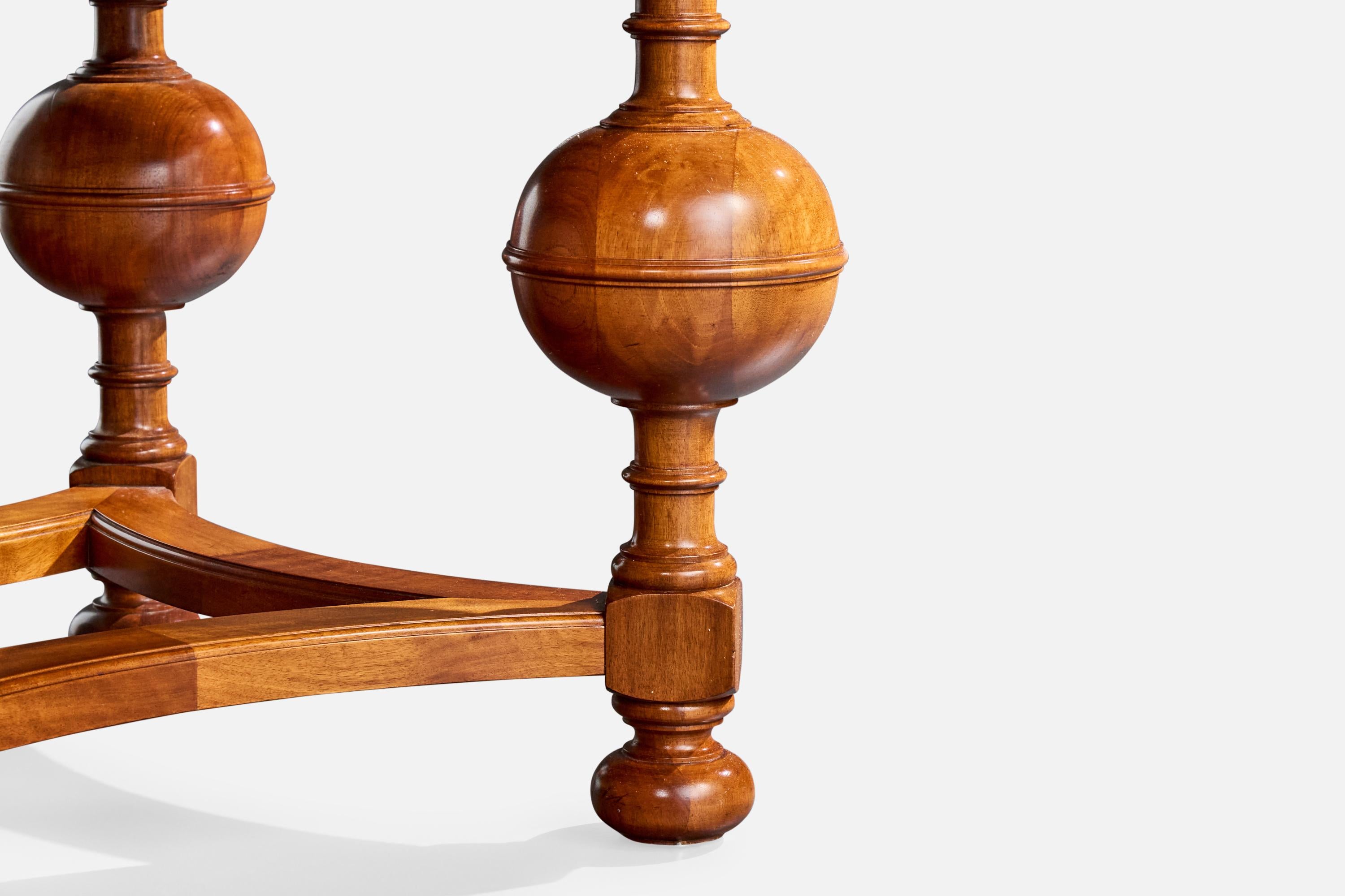 Swedish Designer, Side Table, Wood, Sweden, 1930s For Sale 2
