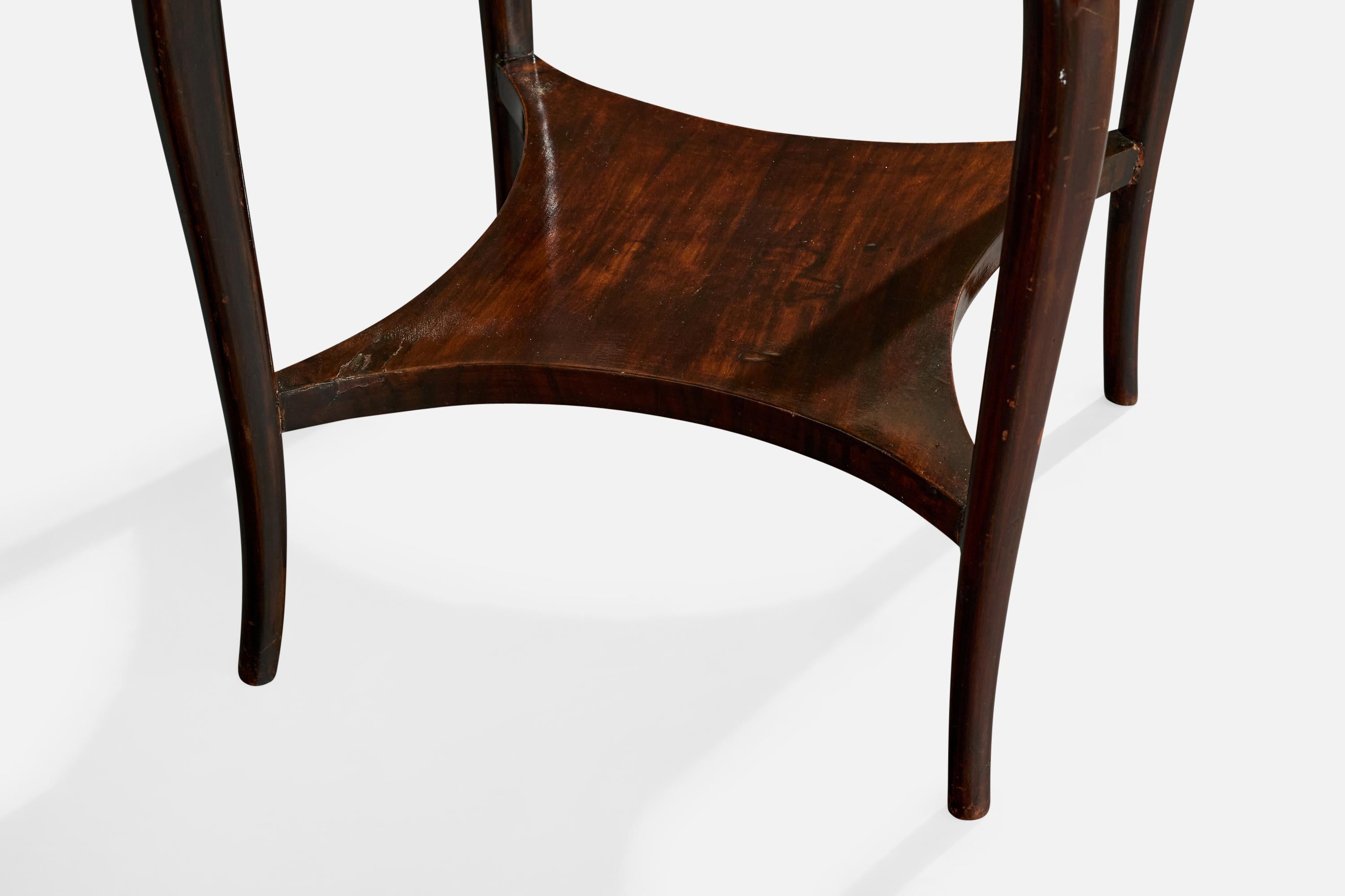 Italian Designer, Side Table, Wood, Sweden, 1930s en vente 1