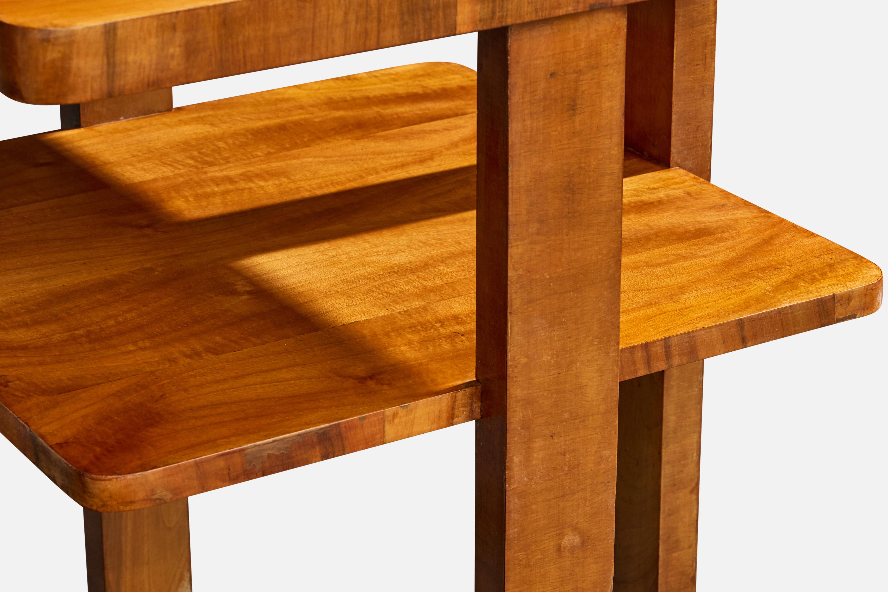 Swedish Designer, Side Table, Wood, Sweden, 1930s en vente 1
