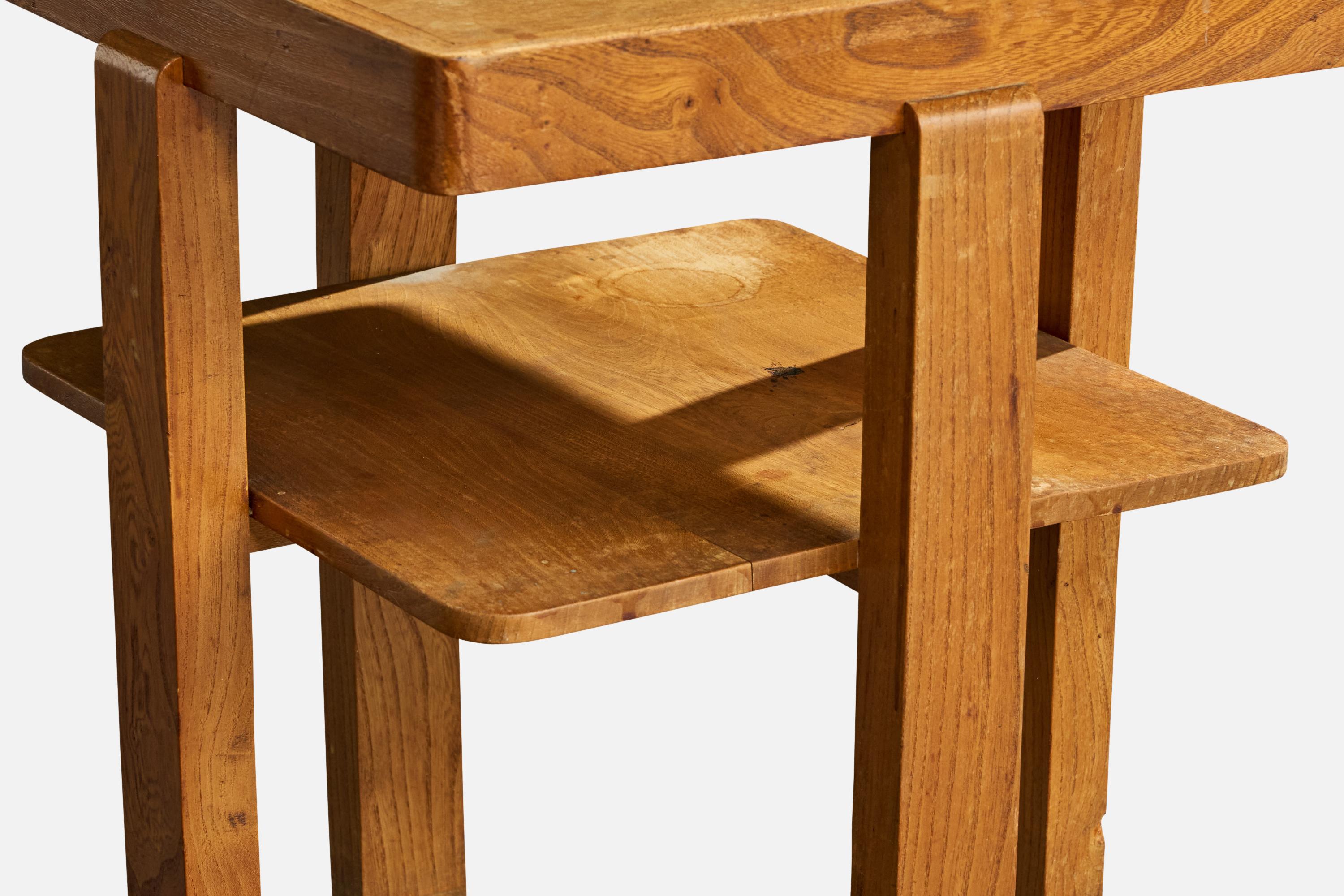 Swedish Designer, Side Table, Wood, Sweden, 1930s en vente 2