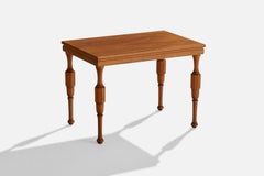 Diseñador sueco, Mesa auxiliar, Madera, Suecia, años 40