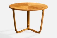 Swedish Designer, Side Table, Wood, Sweden, 1940s