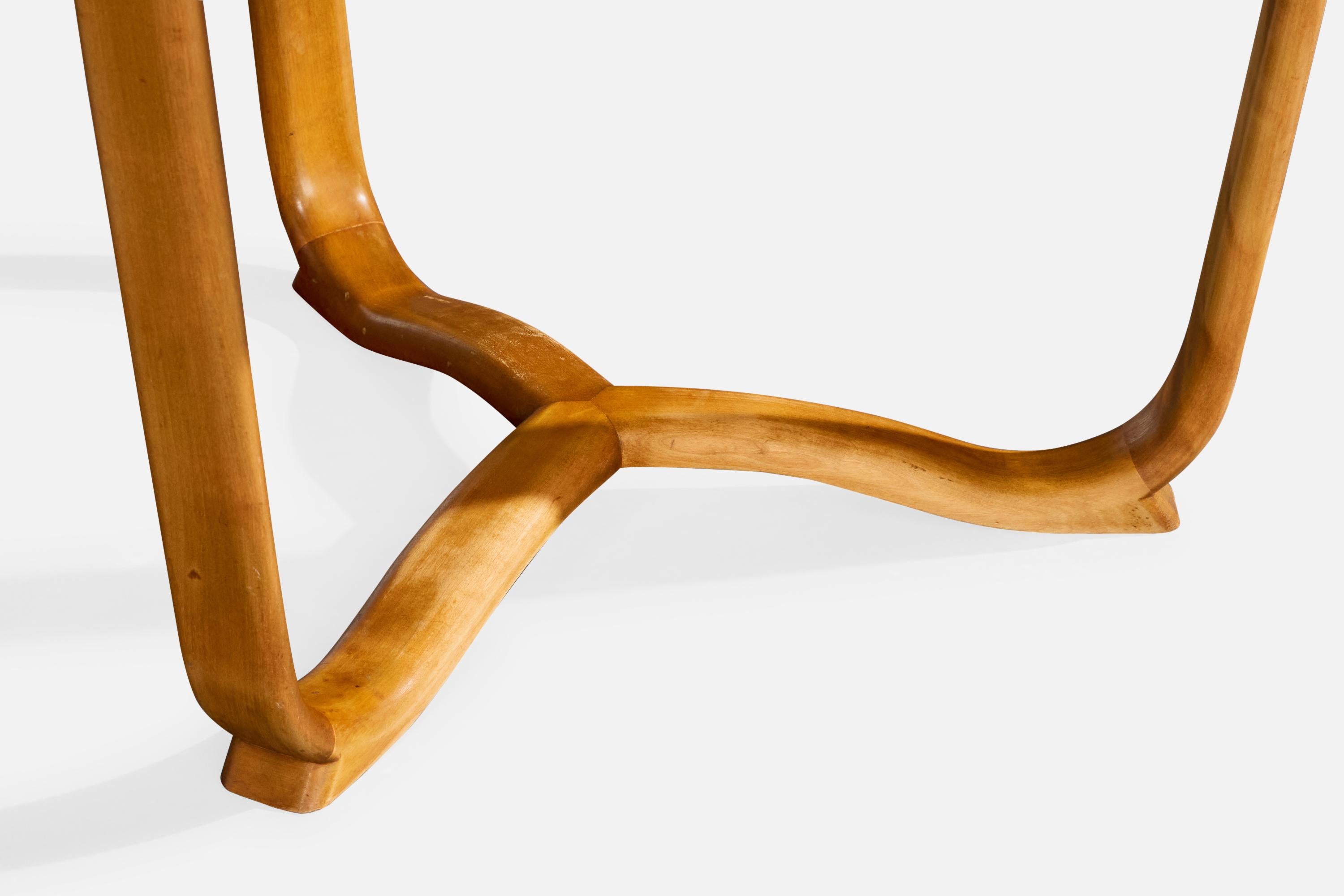 Swedish Designer, Side Table, Wood, Sweden, 1940s en vente 2