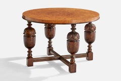 Diseñador sueco, Mesas auxiliares, Abedul, Suecia, años 30