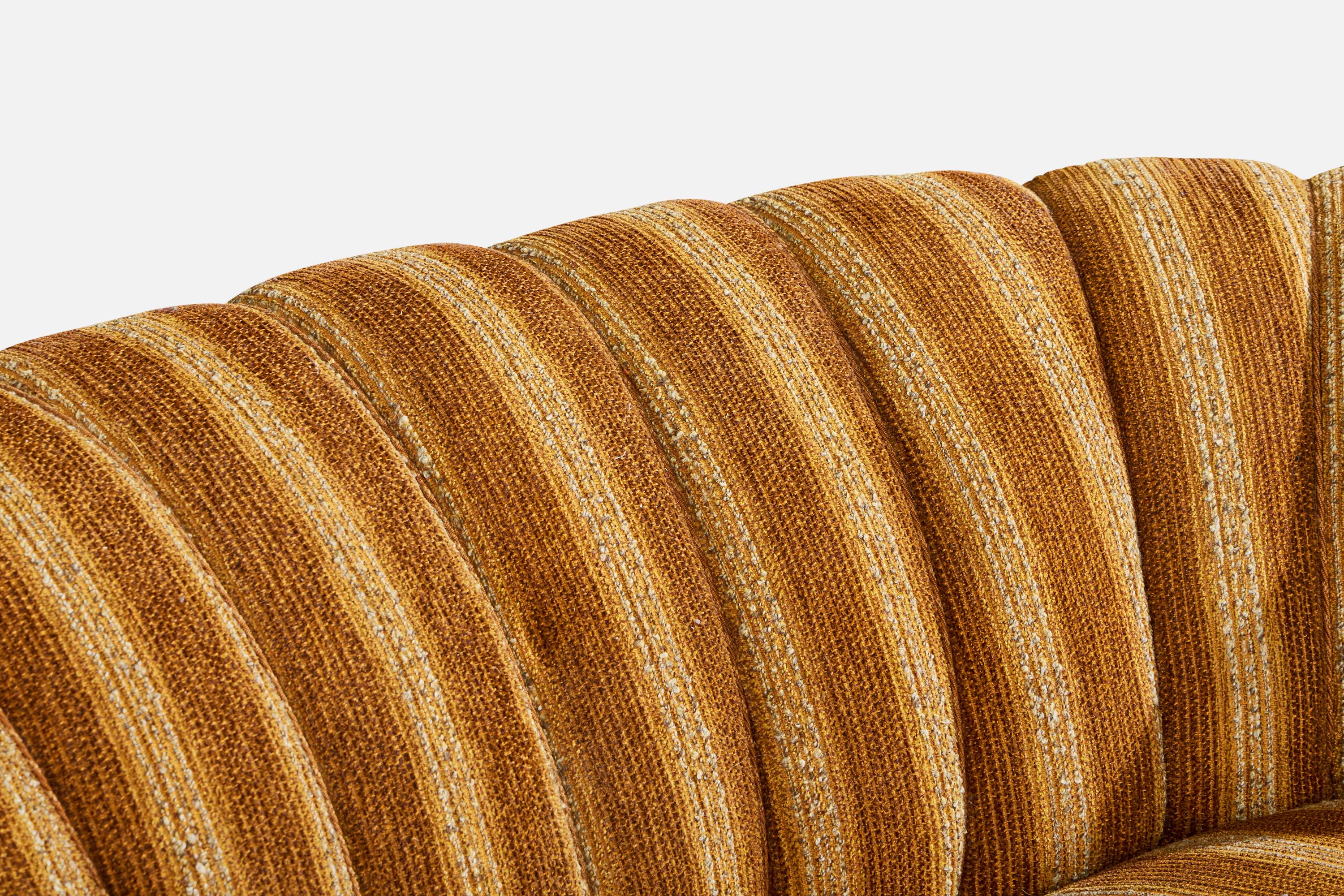 Diseñador sueco, Sofá, Tela, Madera, Suecia, Años 1940 en venta 3