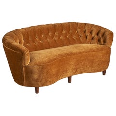 Divano svedese di design, Wood, Fabrice, Svezia, anni '30