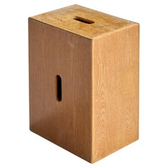 Sgabello svedese di design, Oak, Svezia, anni '50