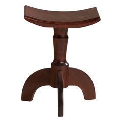 Swedish Designer, Stool, Birch, Sweden, 1930s
