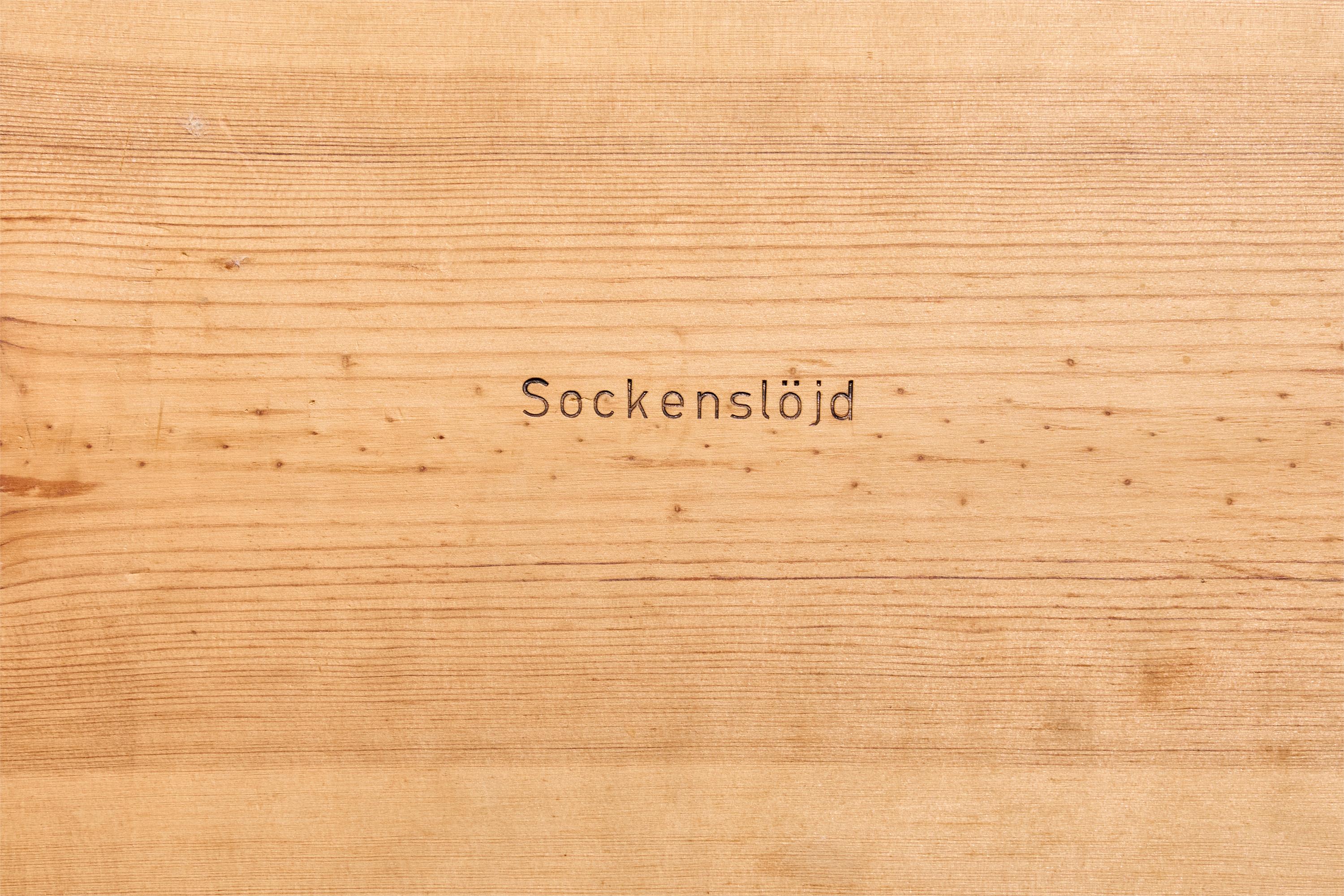 Swedish Designer, Stool, Pine, Sweden, 1950s For Sale 5