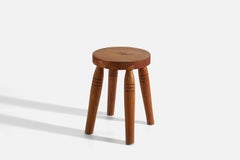 Designer svedese, Sgabello, Pino, Svezia, anni '70