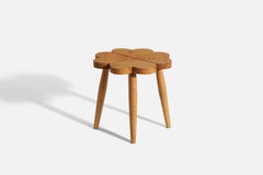 Designer svedese, Sgabello, Pino, Svezia, anni '70