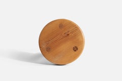 Designer svedese, Sgabello, Legno di pino, Svezia, anni '70
