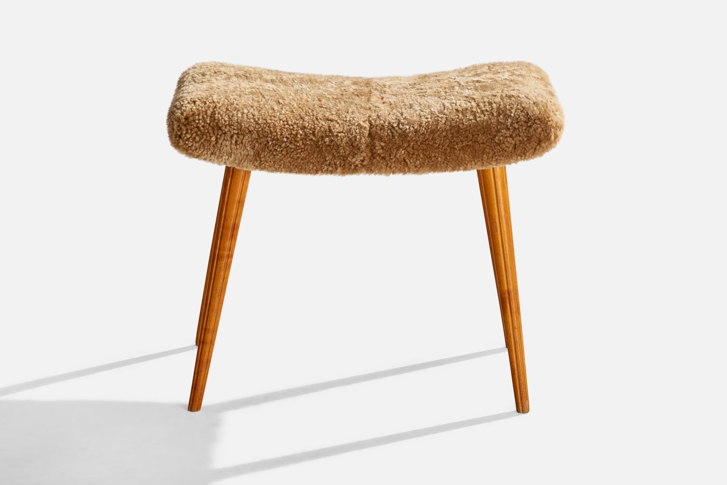 tabouret en teck action