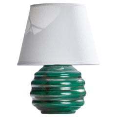 Swedish Designer, Table Lamp, Ceramic, Sweden, 1930s