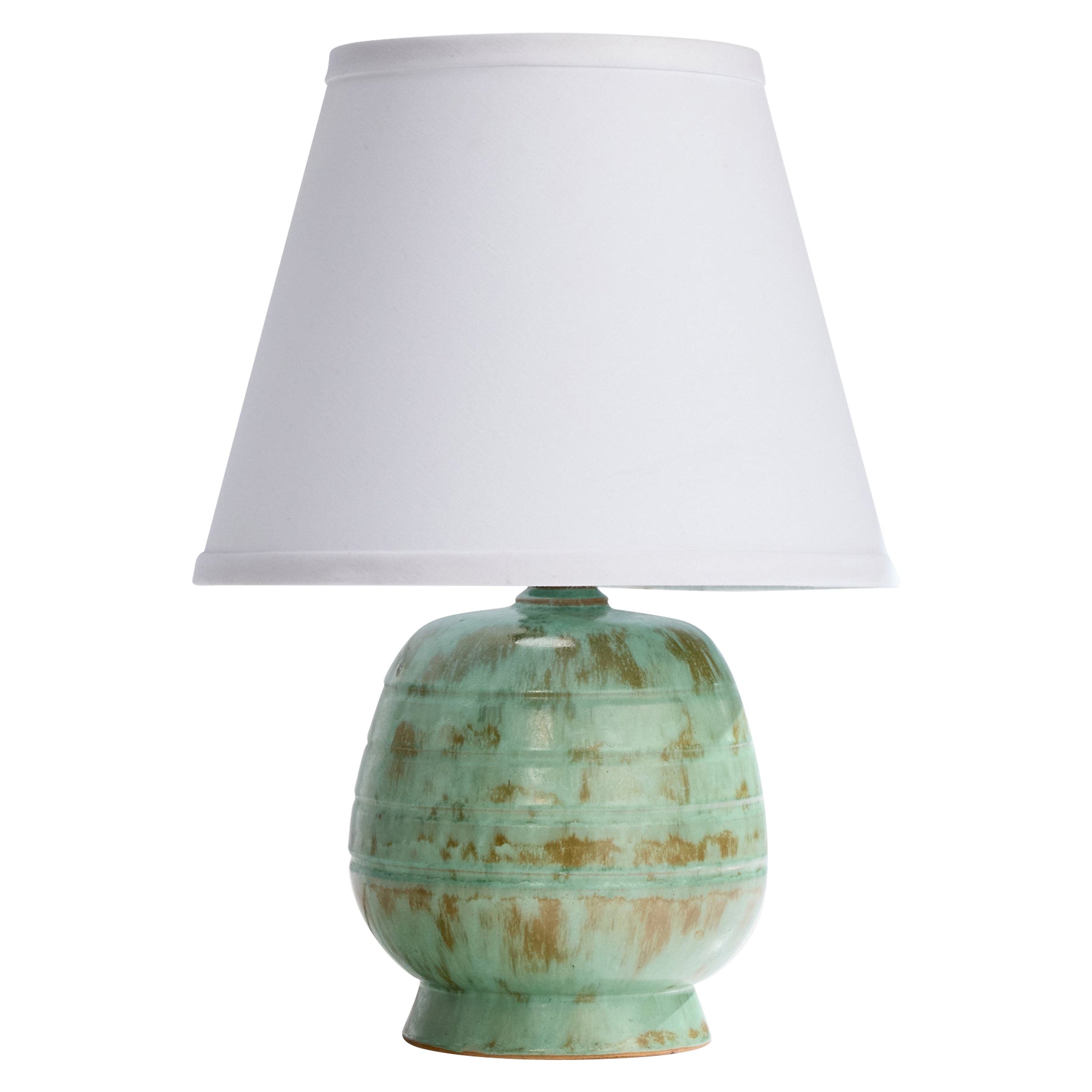 Swedish Designer, Table Lamp, Ceramic, Sweden, 1930s