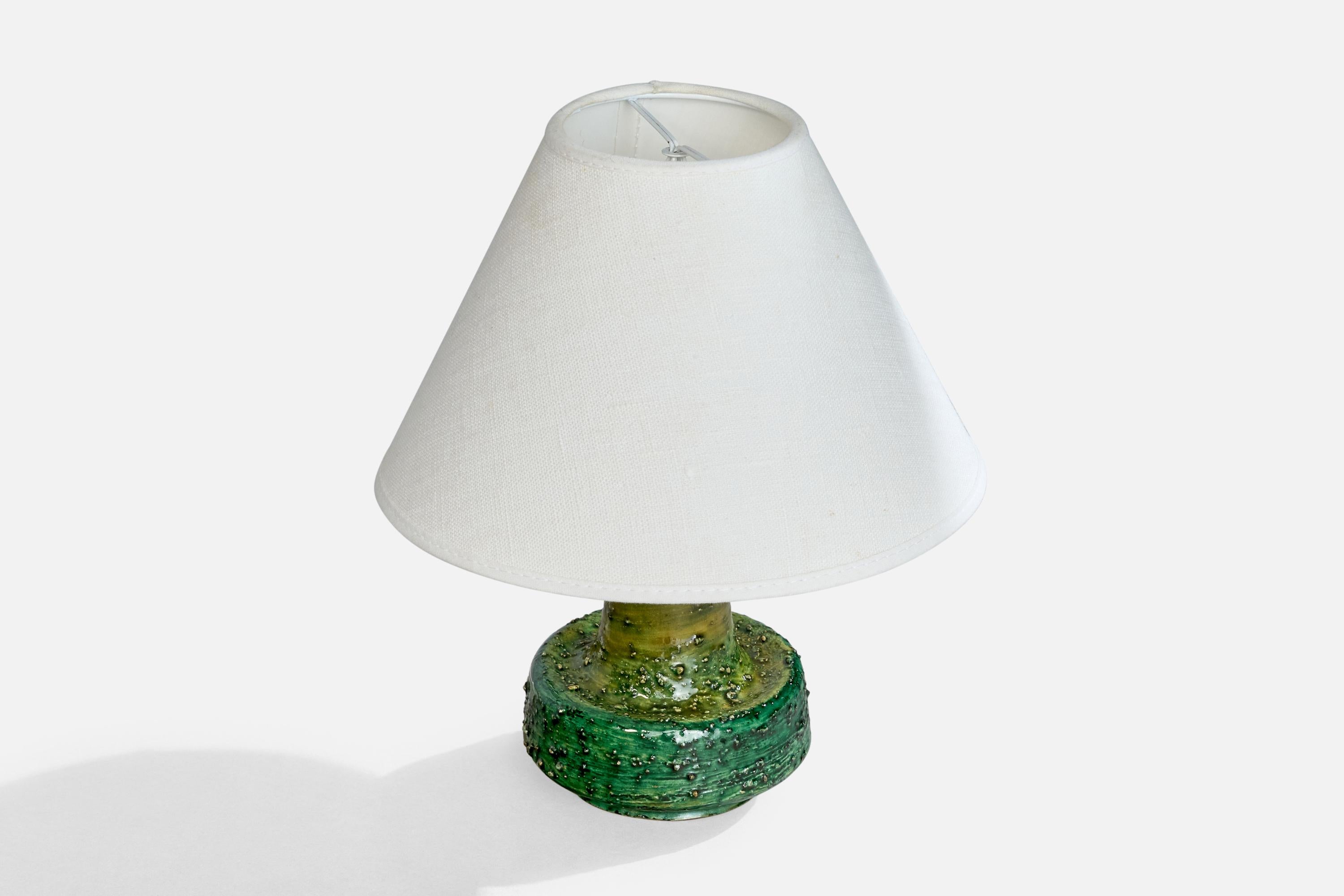 Suédois Designer suédois, lampe de bureau, céramique, Suède, années 1960 en vente