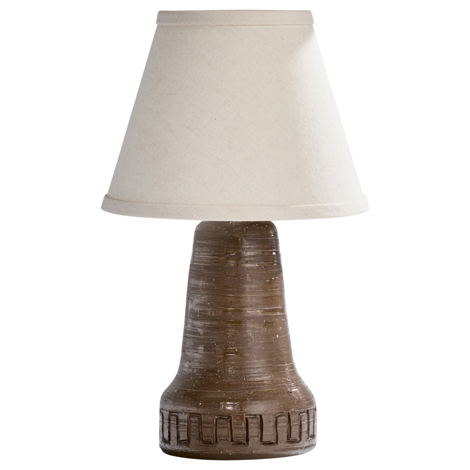 Swedish Designer, Table Lamp, Ceramic, Sweden, 1967 For Sale