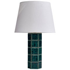 Swedish Designer, Table Lamp, Ceramic, Sweden, 1970s