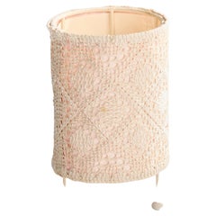Swedish Designer, Table Lamp, Fabric, Metal, Sweden, 1970s