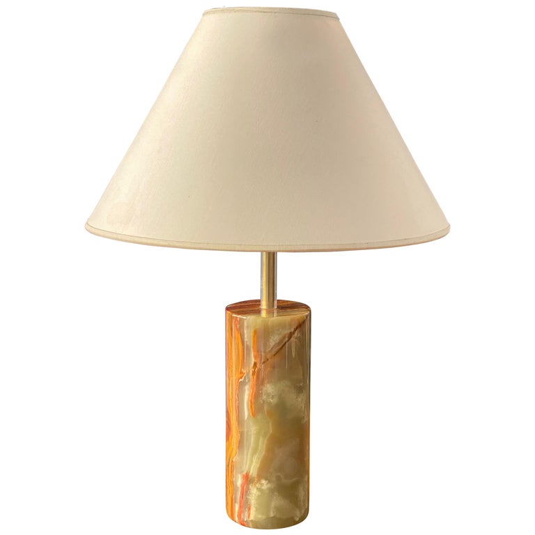 Swedish Designer Table Lamp Onyx, Onyx Table Lamp
