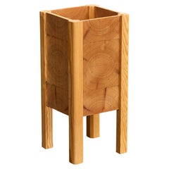 Swedish Designer, Table Lamp, Pine, Sweden, 1970s