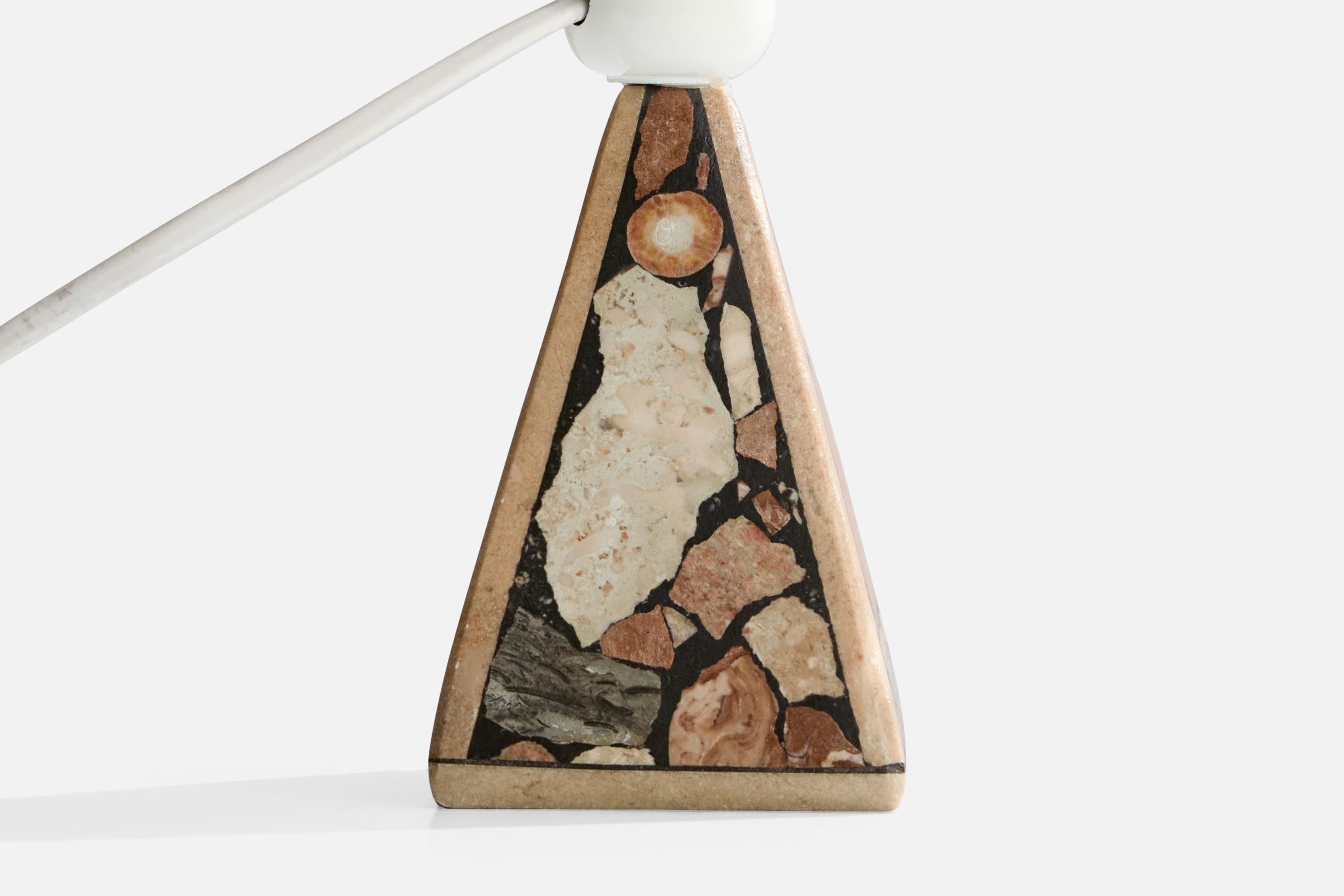 Egon Jakobsson, Table Lamp, Stone, Sweden, 1990s For Sale 2