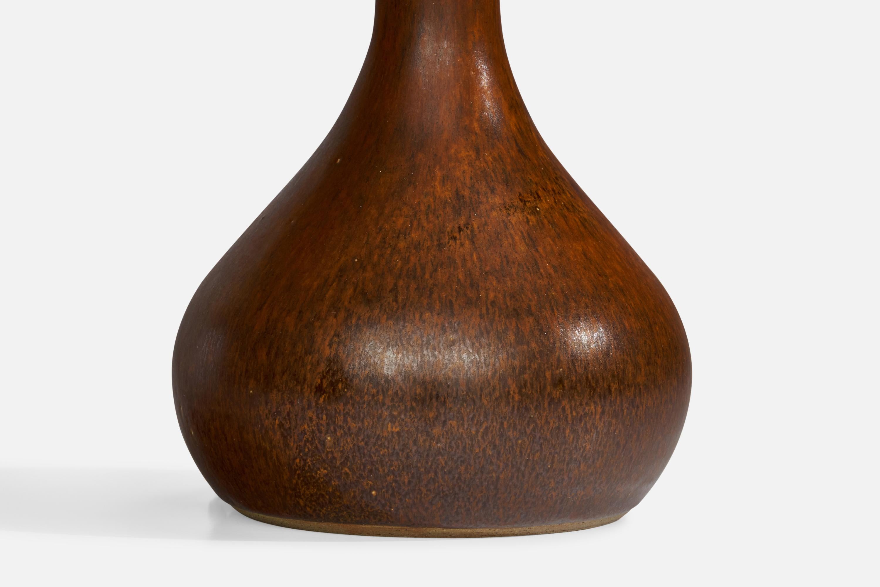Swedish Designer, Table Lamps, Ceramic, Sweden, 1960s 3