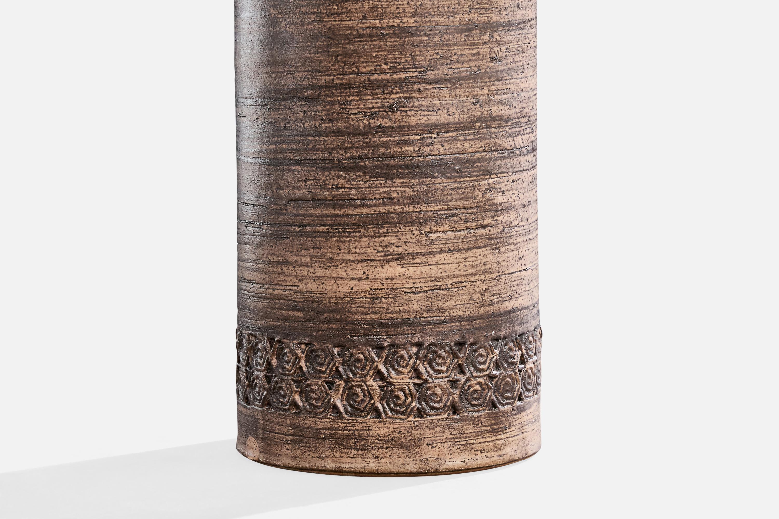 Swedish Designer, Table Lamps, Ceramic, Sweden, 1960s For Sale 4