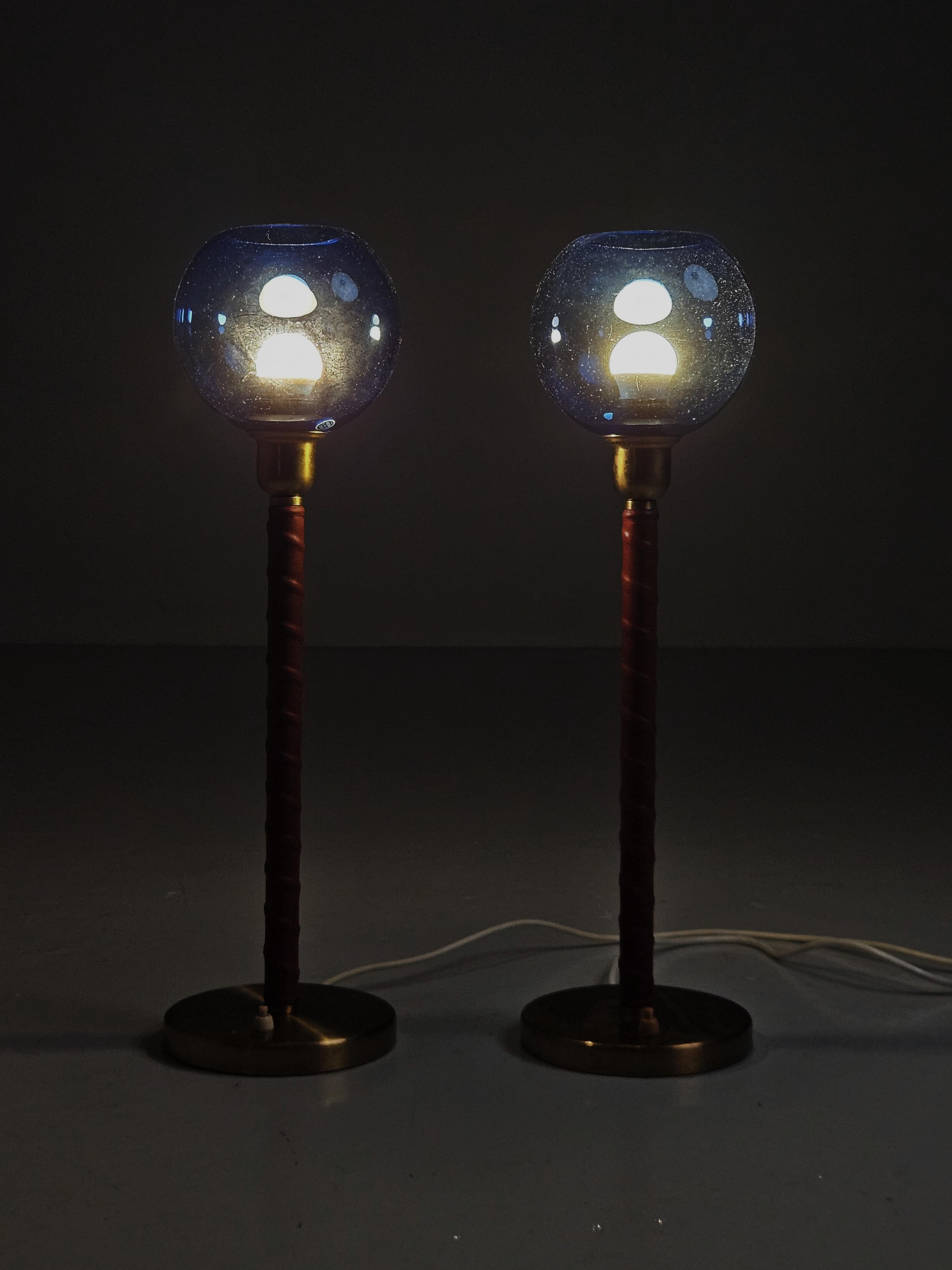 Swedish designer table lamps 'E1251' by ASEA, Sweden, 1950s For Sale 1