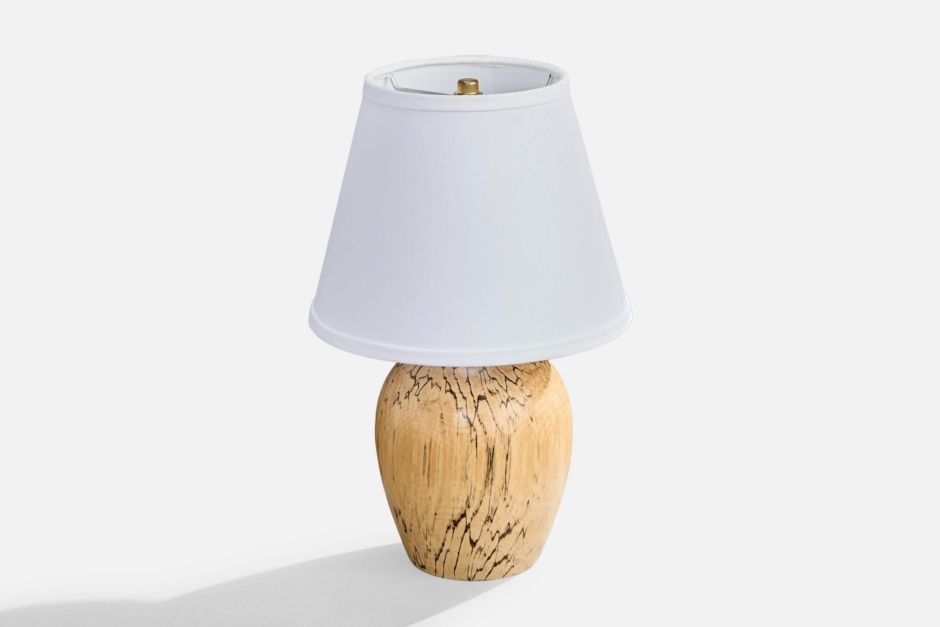 Suédois Designer suédois, lampes de table, bouleau de mauresque, Suède, années 1960 en vente