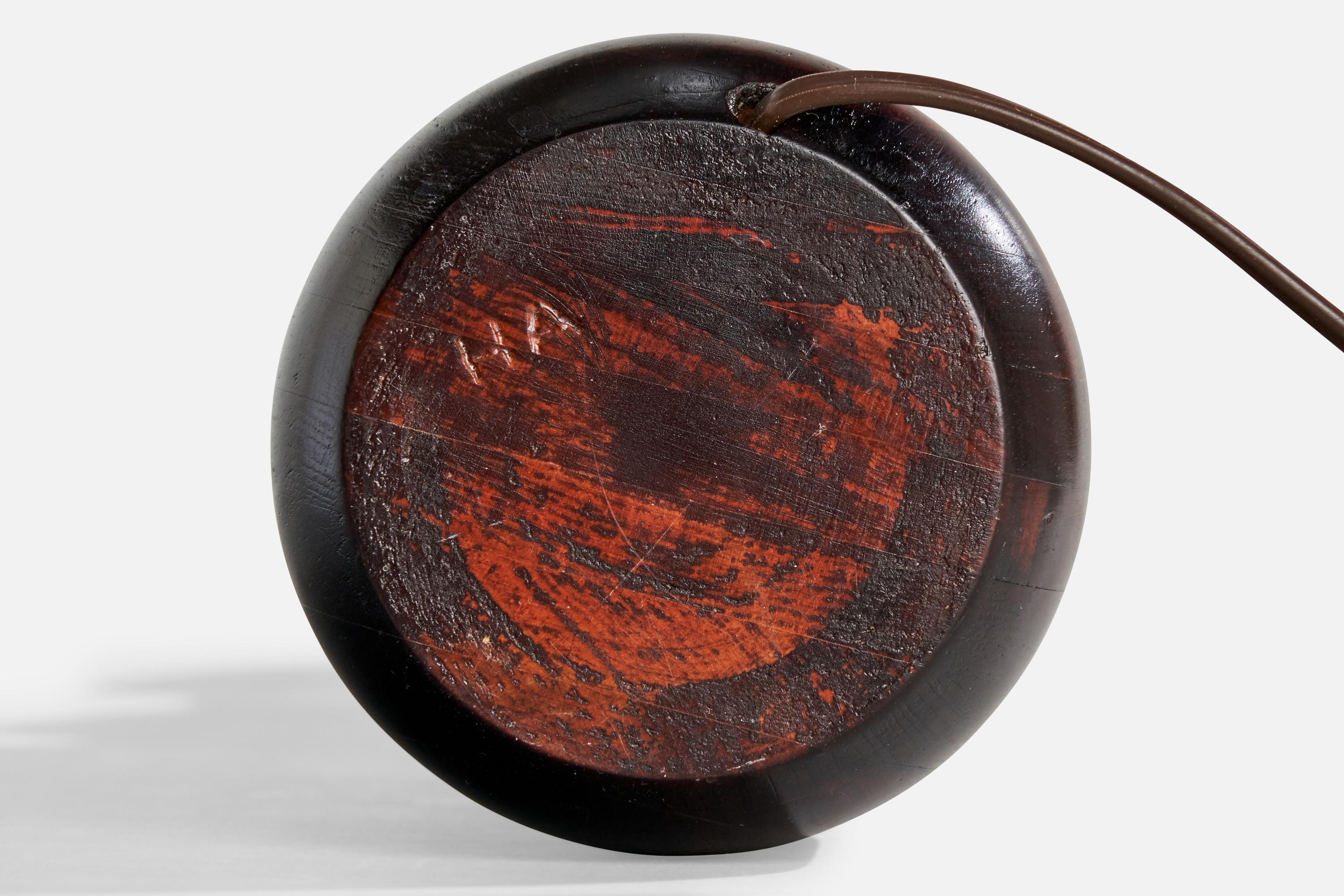 Créateur suédois, lampes de table, pin, Suède, années 1970 en vente 3