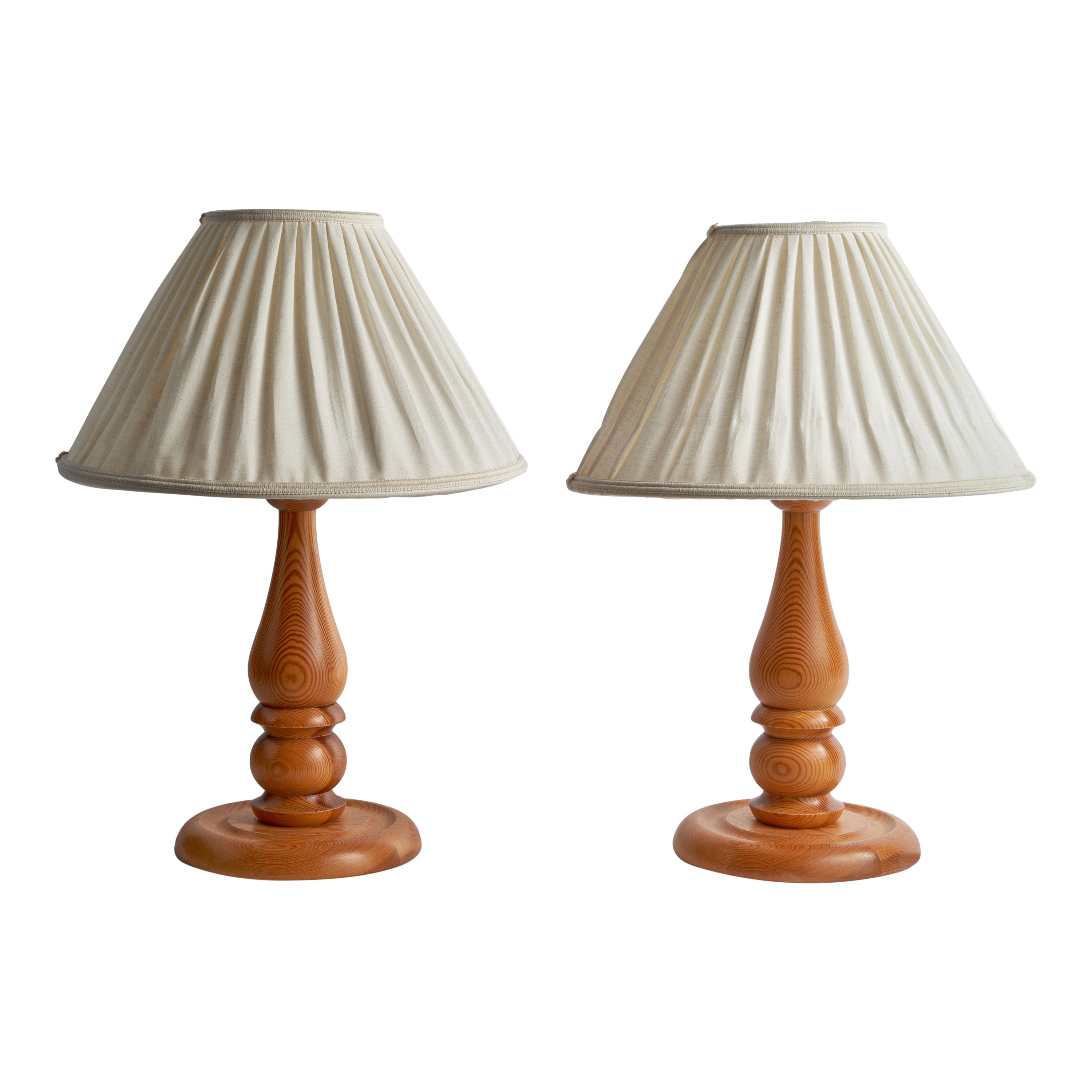 Designer svedese, Lampade da tavolo, Pino, Svezia, anni '70