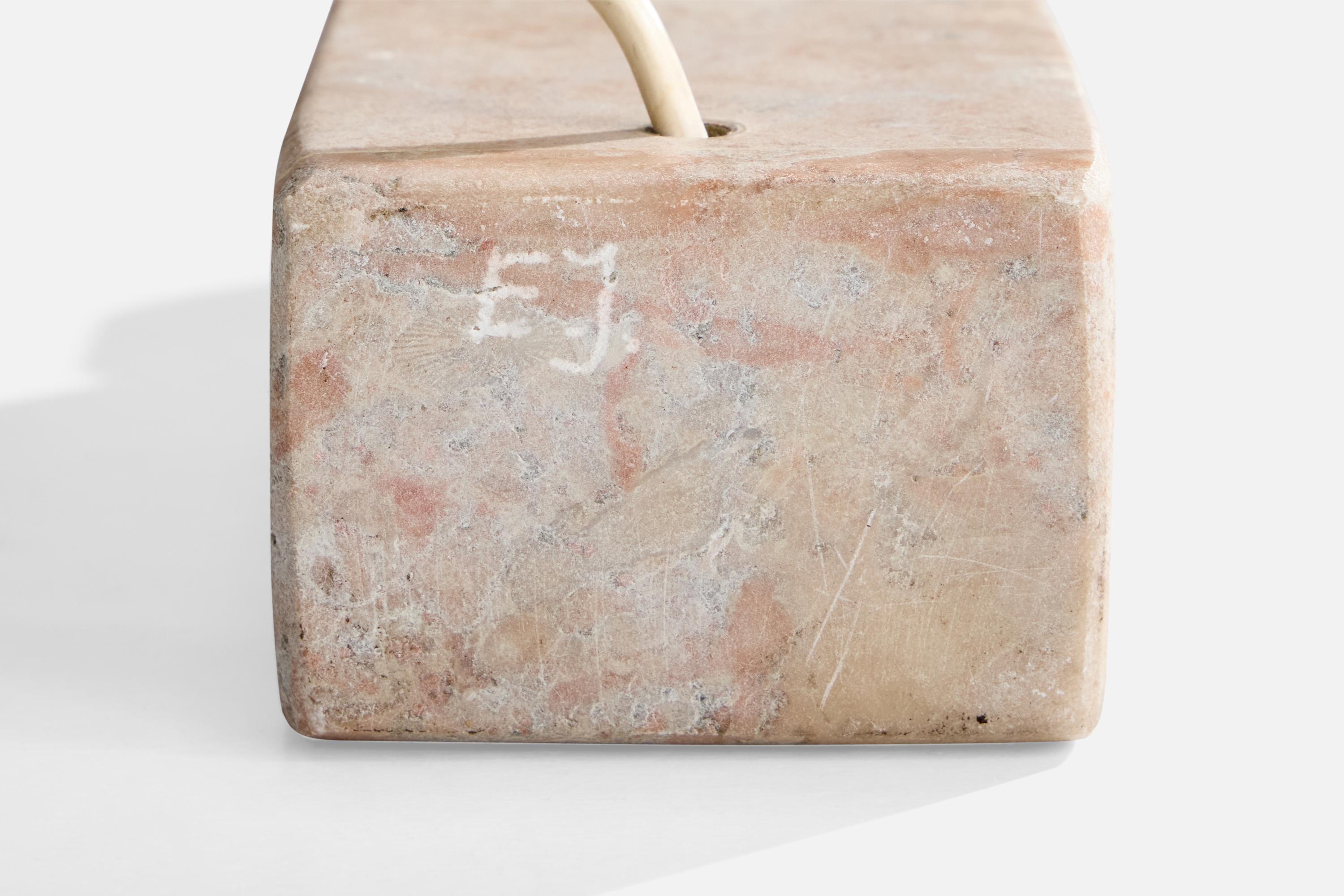 Egon Jakobsson, Table Lamps, Stone, Sweden, 1990s For Sale 6