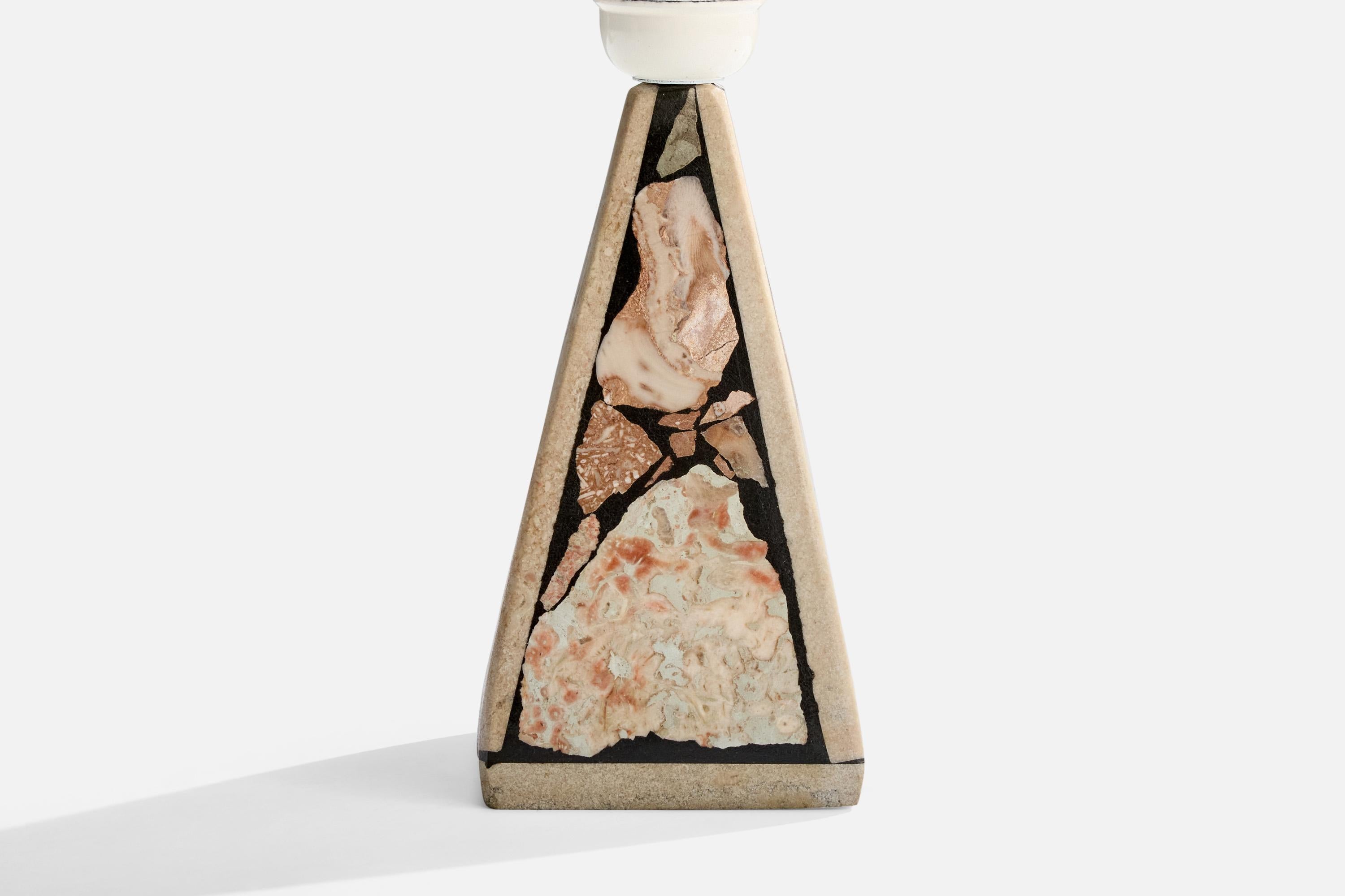 Designer svedese, Lampade da tavolo, Pietra, Svezia, anni '1980 in vendita 4