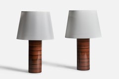 Diseñador sueco, Lámparas de mesa, Gres, Suecia, años 60