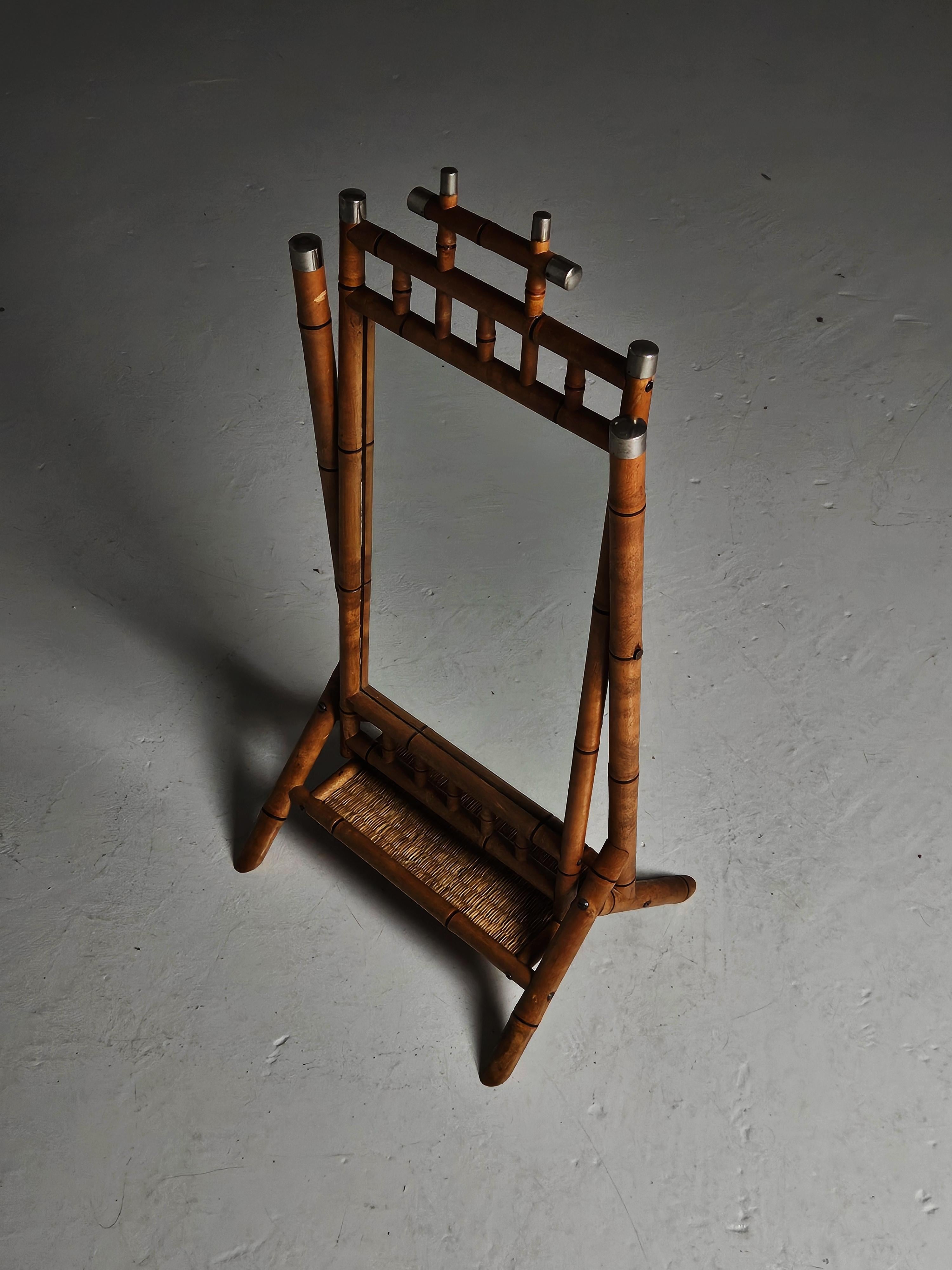 Scandinavian Modern Swedish designer table mirror, Bodafors, 1890s For Sale