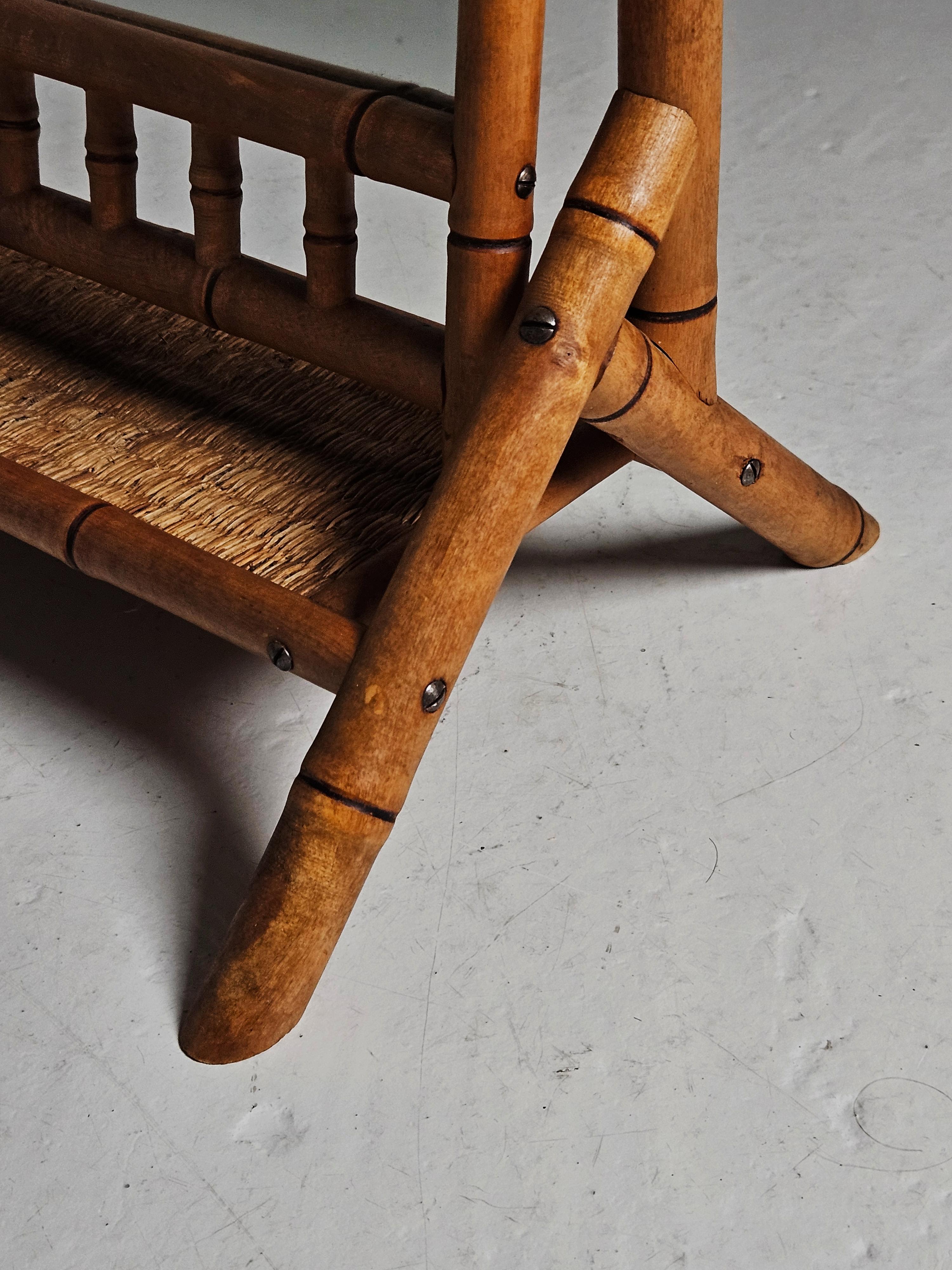 19th Century Swedish designer table mirror, Bodafors, 1890s For Sale