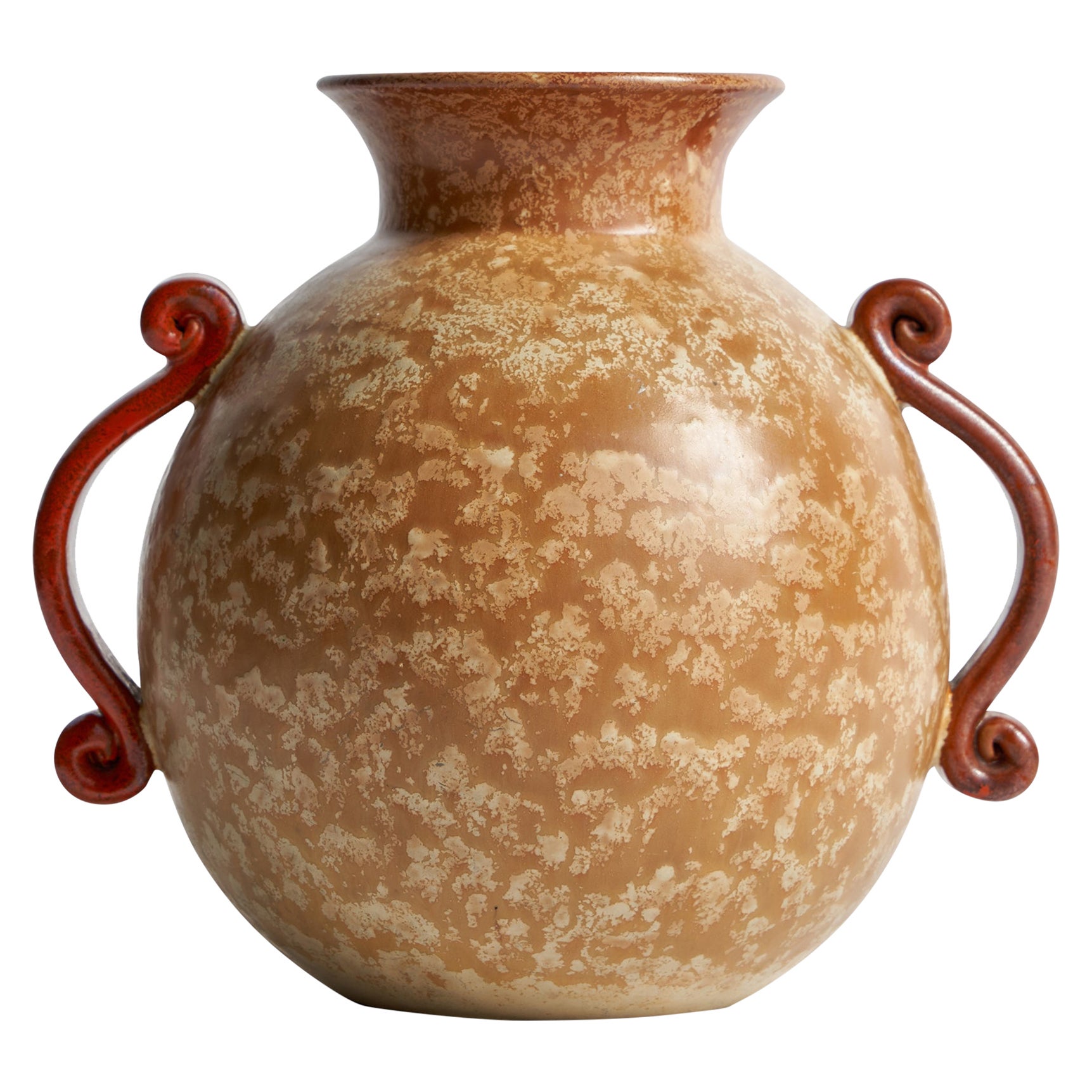 Swedish Designer, Vase, Ceramic, Sweden, 1930s