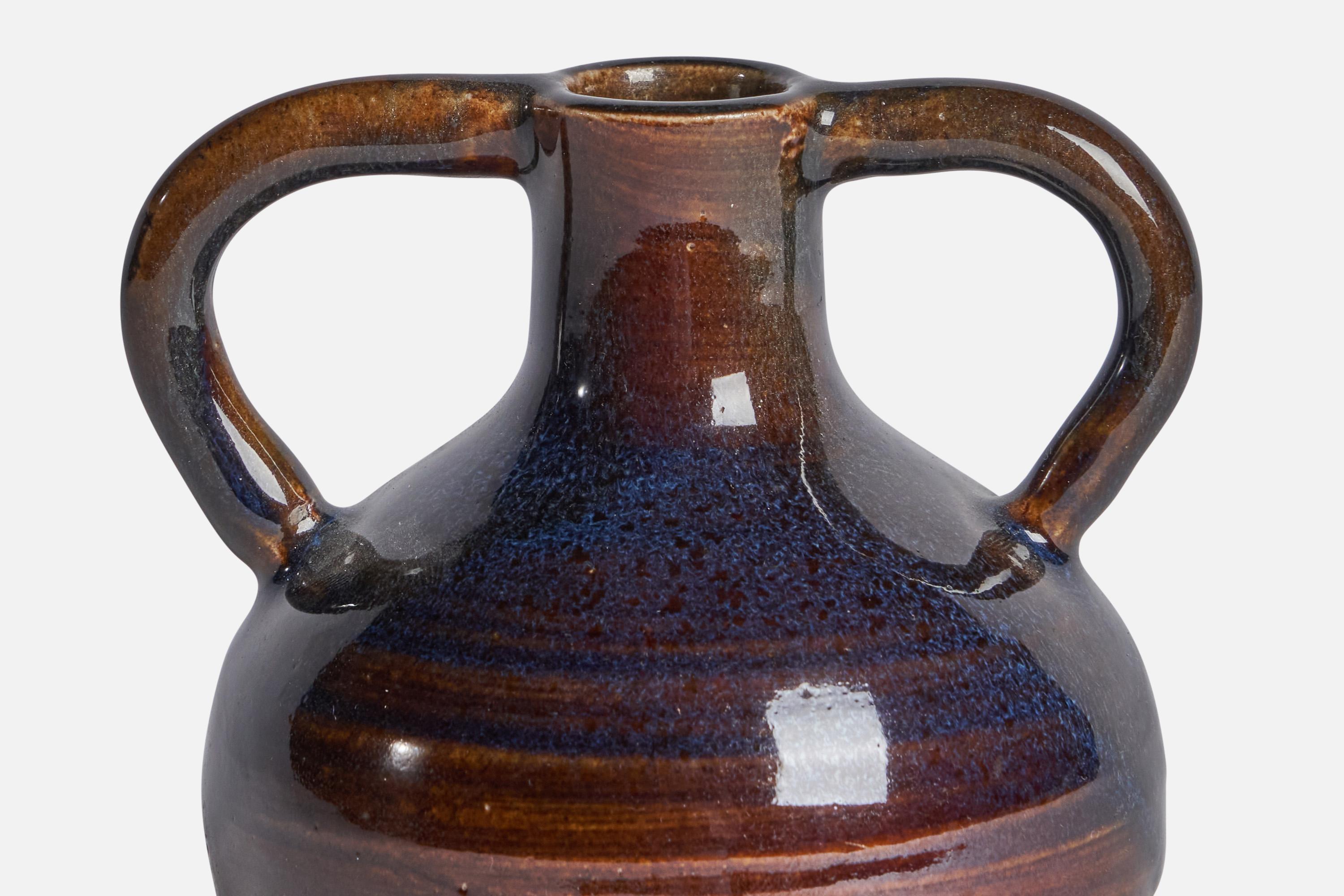 Late 20th Century Swedish Designer, Vase, Ceramic, Sweden, 1970s For Sale