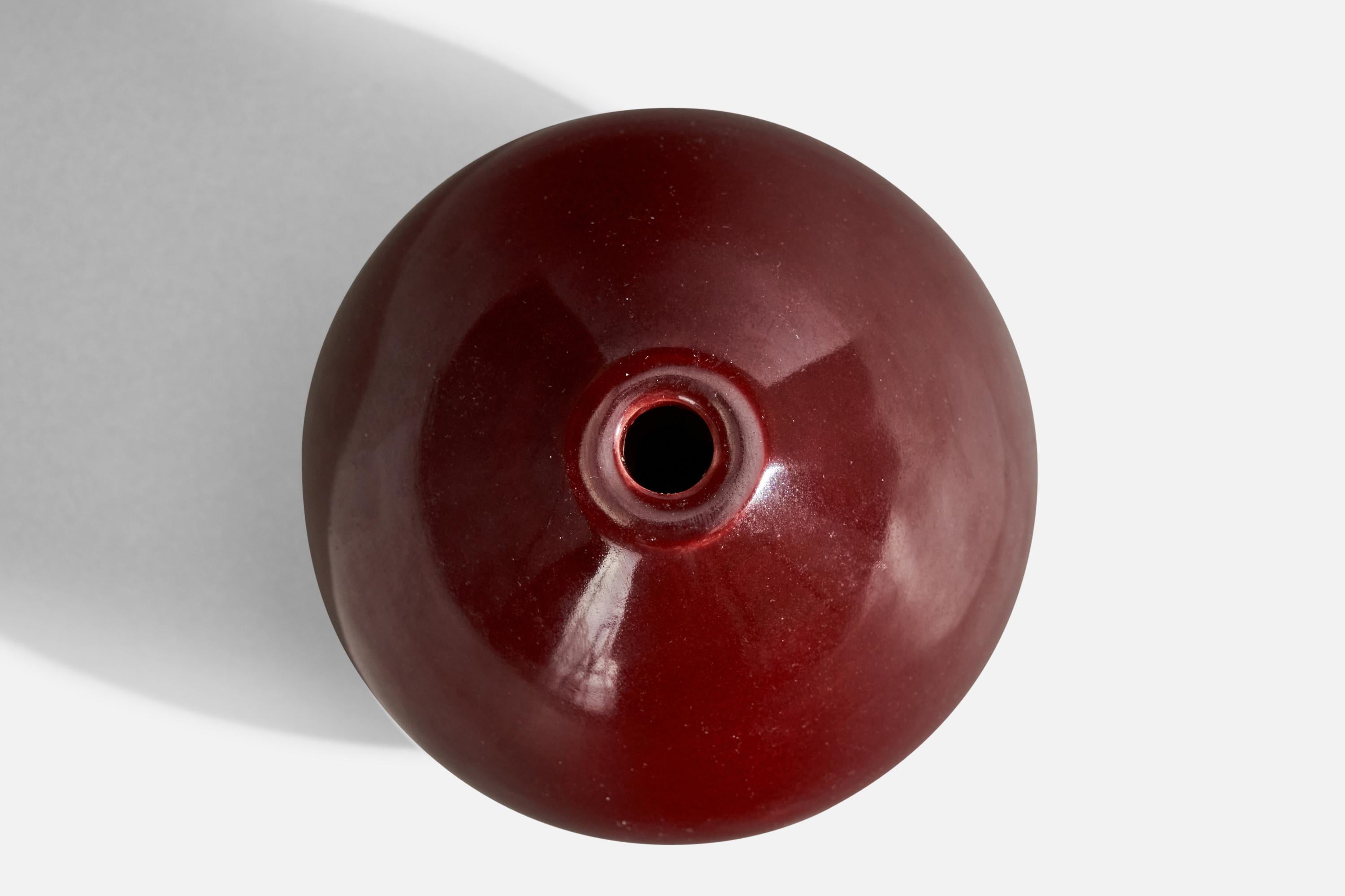 Fine XX secolo Designer svedese, Vaso, Ceramica, Svezia, c. 1970 in vendita