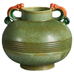 Swedish Designer, Vase, Earthenware, Sweden, 1930s