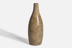 Swedish Designer, Vase, Stoneware, Sweden, 1940s
