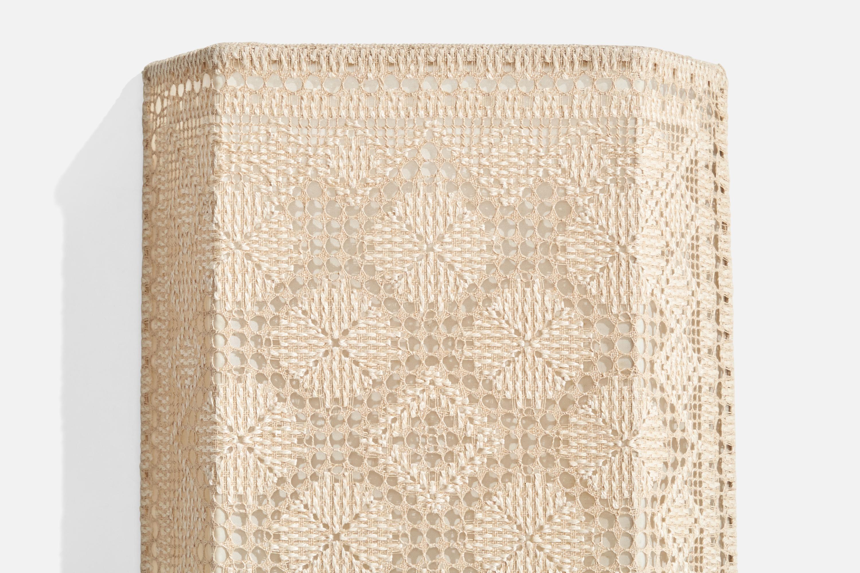 Tissu Designer suédois, applique murale, tissu, Suède, années 1960 en vente