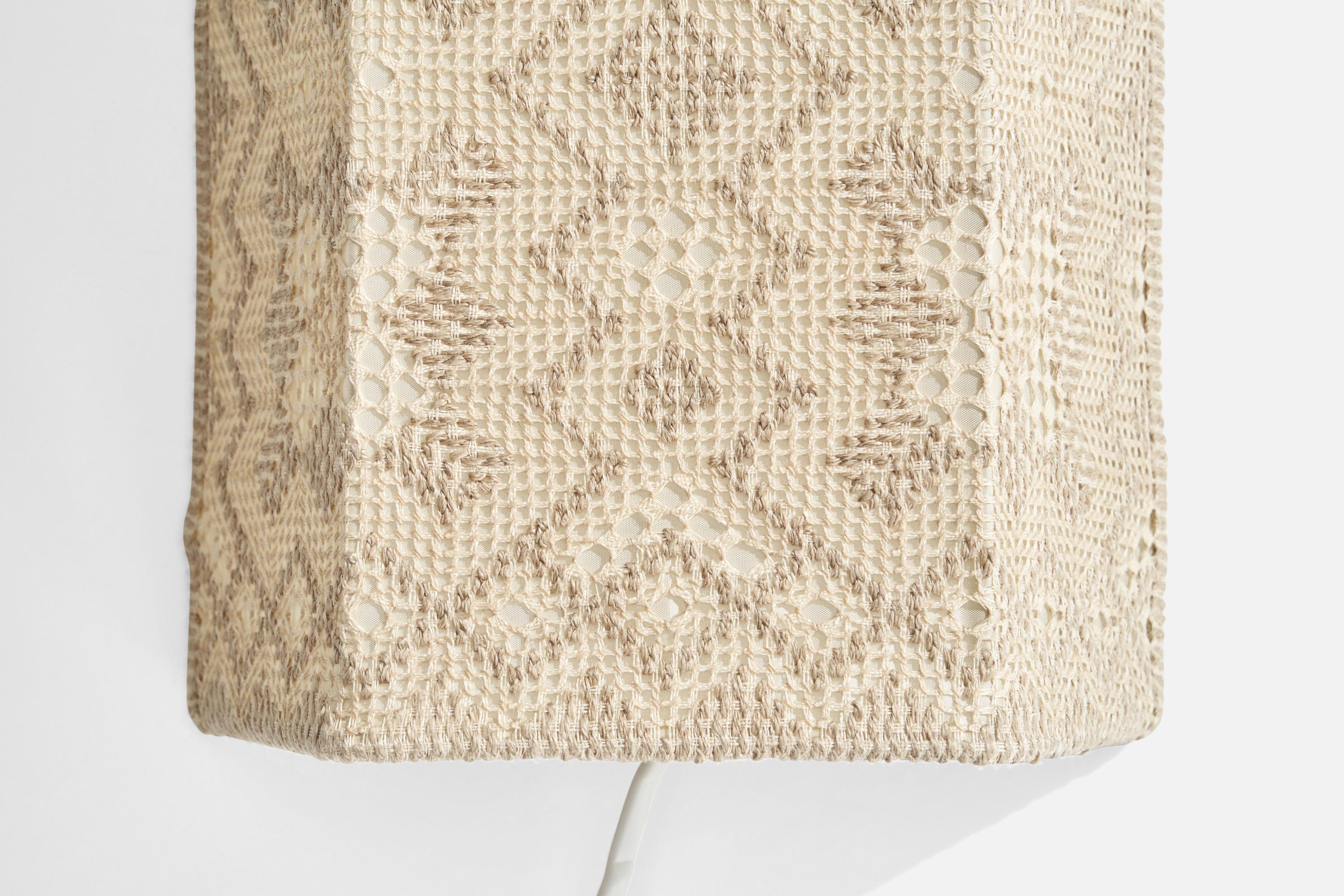 Tissu Designer suédois, applique murale, tissu, Suède, années 1960 en vente